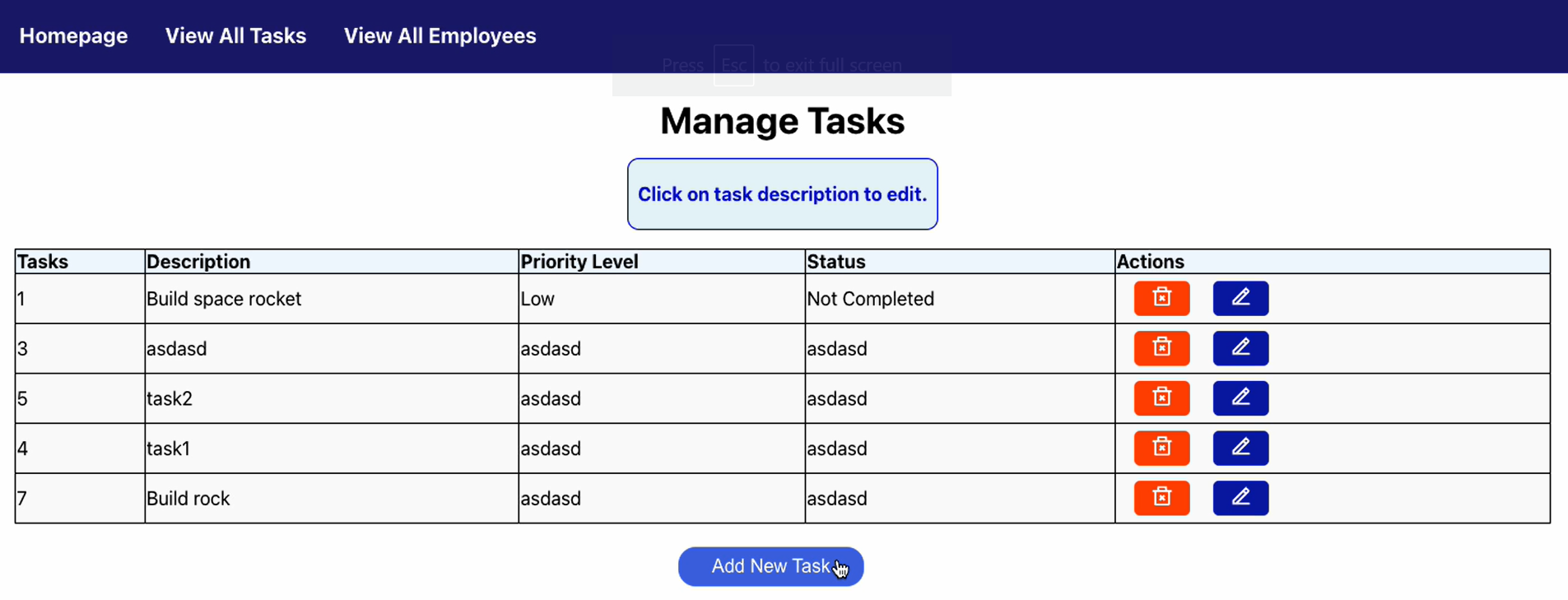 Task Management